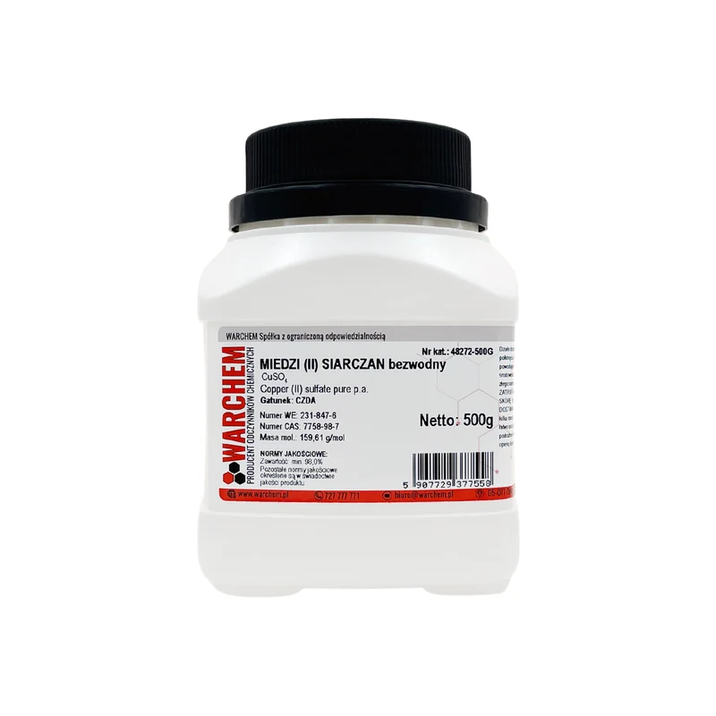 KUPFER(II)-SULPHAT wasserfrei - CZDA 500g WARCHEM