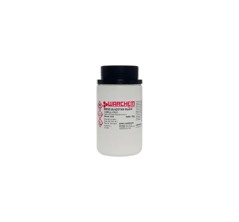 KUPFER(II)-INITRAT 3-Hydrat - CZDA 50g WARCHEM