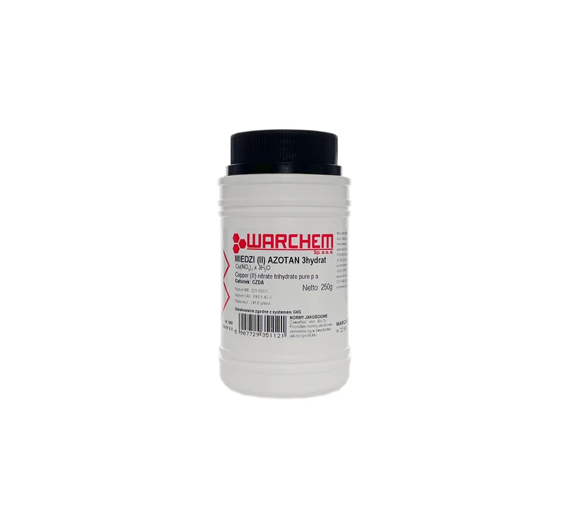 KUPFER(II)-NITRAT 3-Hydrat - CZDA 250g WARCHEM