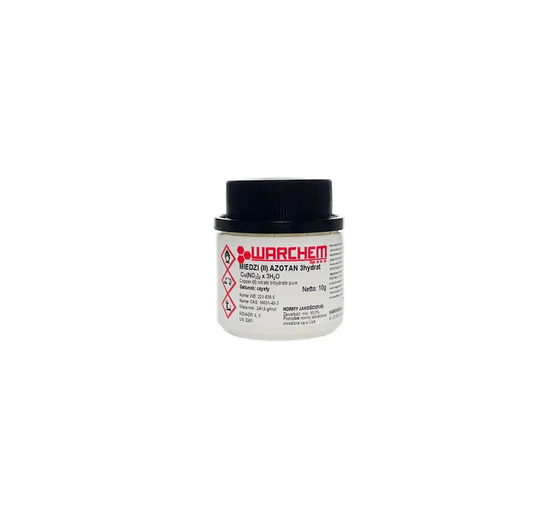 KUPFER (II) NATUR 3-Hydrat - rein 10g WARCHEM