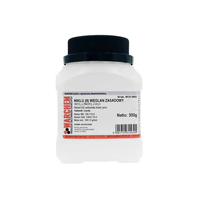 Nickelcarbonat (II) basisches Hydrat - rein 500g WARCHEM