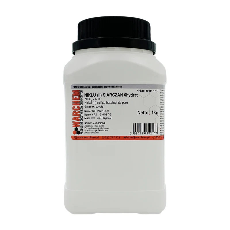Nickelsulfat (II) 6-Hydrat - rein 1 kg WARCHEM