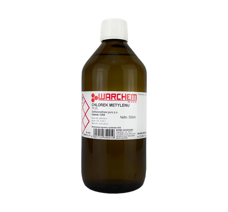 METHYLENE CHLORIDE (DICHLOROMETHAN) - CZDA 500ml WARCHEM