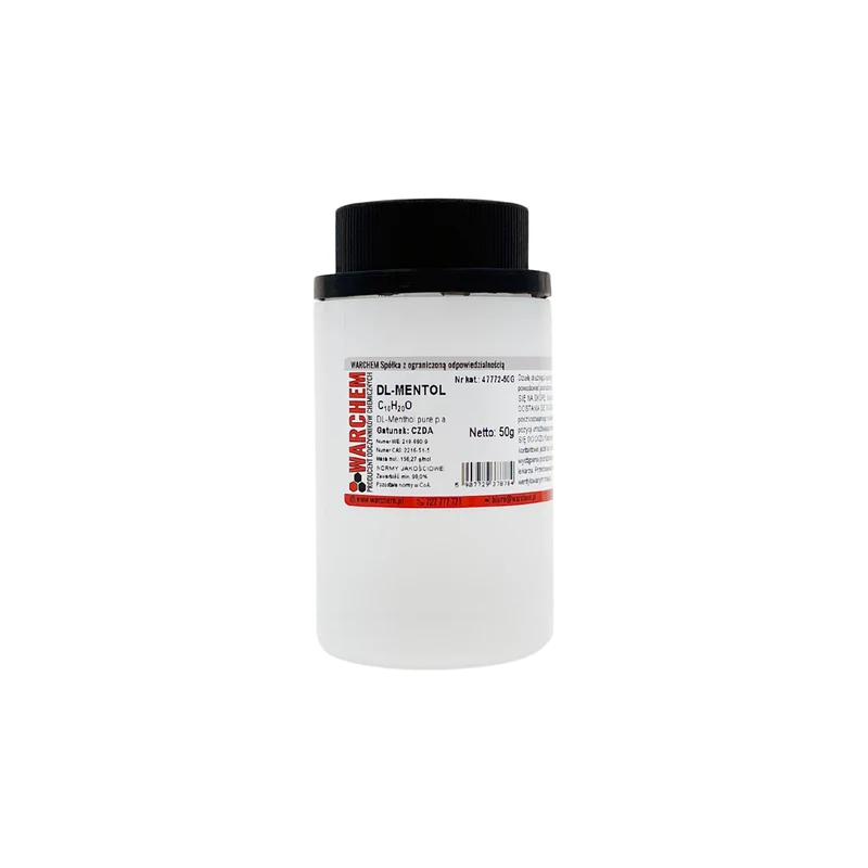 DL-MENTOL - CZDA 50g WARCHEM