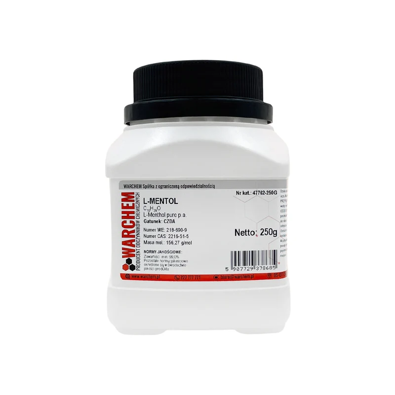 L-MENTOL - CZDA 250g WARCHEM