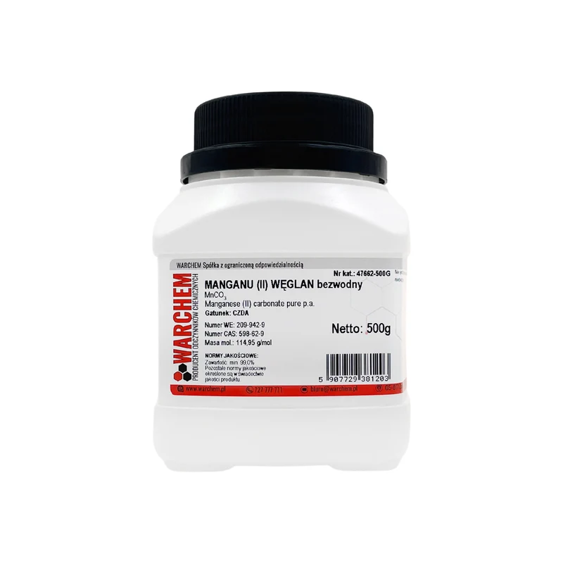 MANGANIUMKARBONAT (II) wasserfrei - CZDA 500g WARCHEM