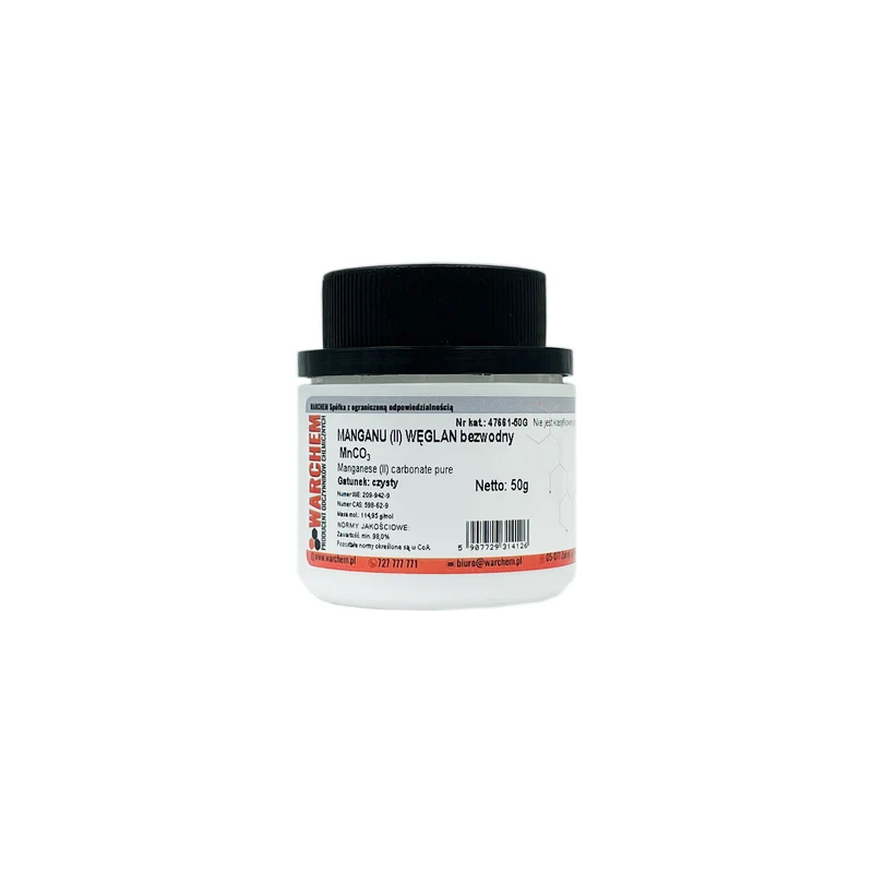 MANGANIUM CARBONATE (II) wasserfrei - rein 50g WARCHEM