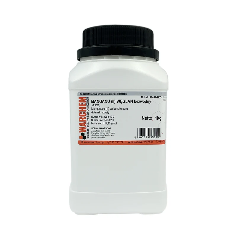 MANGANIUMKARBONAT (II) wasserfrei - rein 1kg WARCHEM
