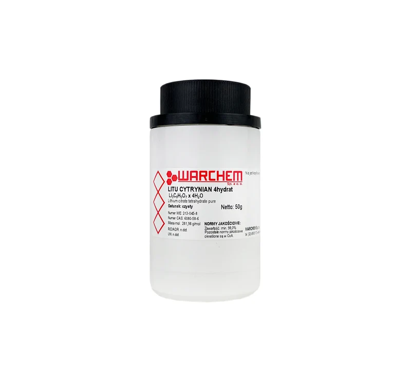 LITIUMZITRAT 4-Hydrat - rein 50g WARCHEM