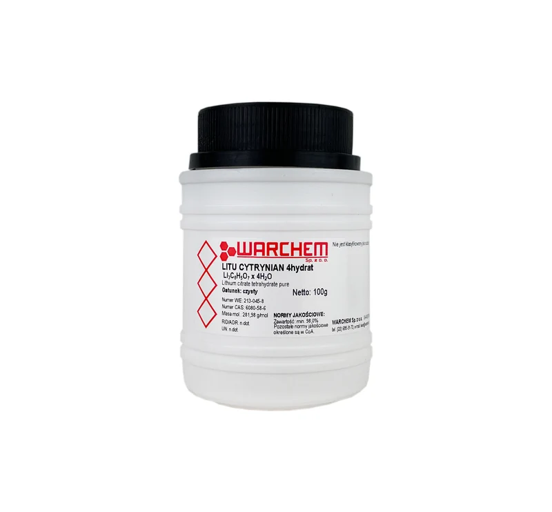 LITIUMZITRAT 4-Hydrat - rein 100g WARCHEM