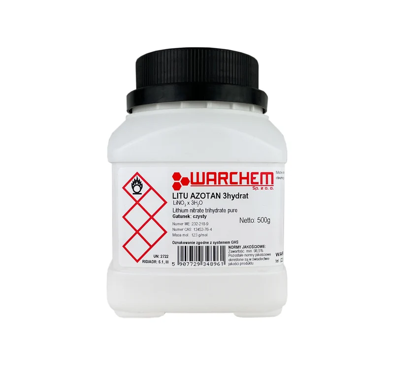 LITIUM 3-Hydrat - rein 500g WARCHEM