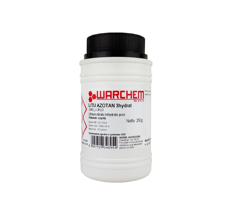 LITIUM-NITRAT 3-Hydrat - rein 250g WARCHEM