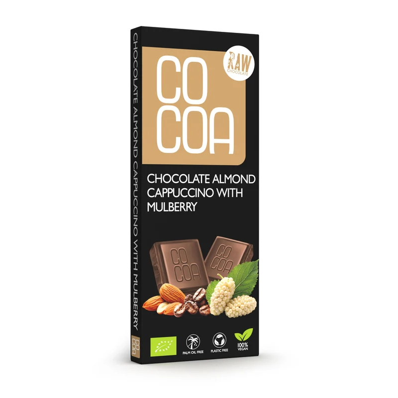 SCHOKOLADE CAPPUCCINO MORNBER CHOCOLATE BIO 40 g - COCOA