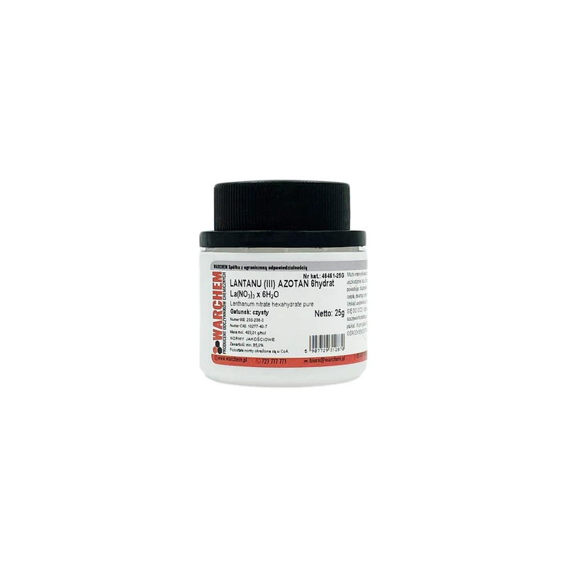 Lanthannitrat (III) 6-Hydrat - rein 25g WARCHEM