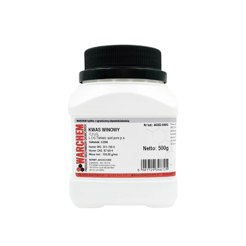 Weinsäure - CZDA 500g WARCHEM