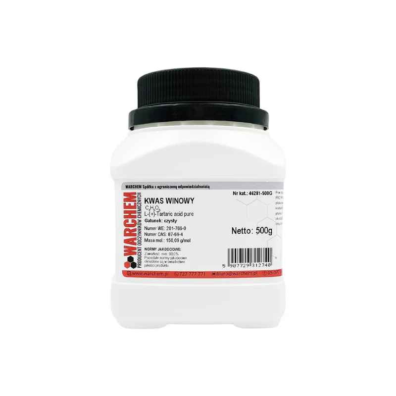 Weinsäure - rein 500g WARCHEM
