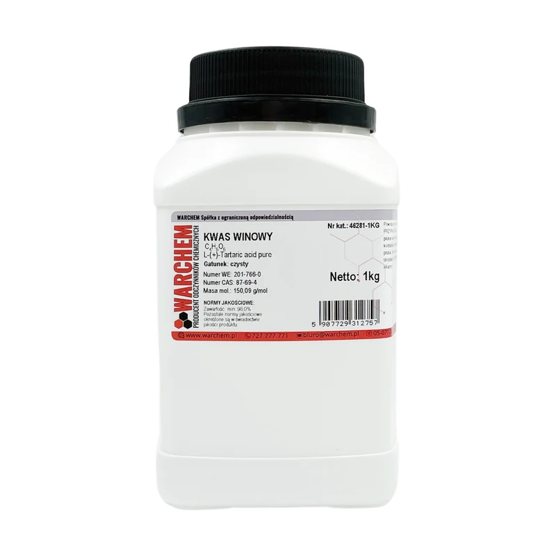 Weinsäure - rein 1kg WARCHEM