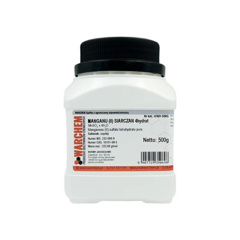 MANGAN (II) SULPHAT 4-Hydrat - rein 500g WARCHEM