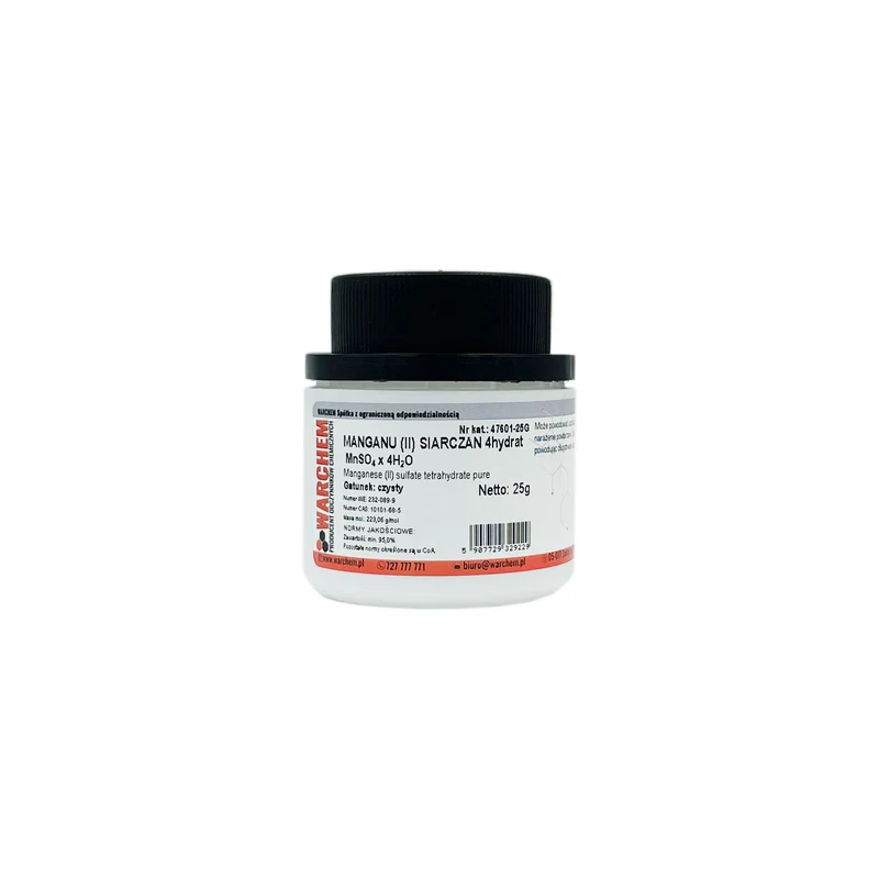 MANGAN (II) SULPHAT 4-Hydrat - rein 25g WARCHEM