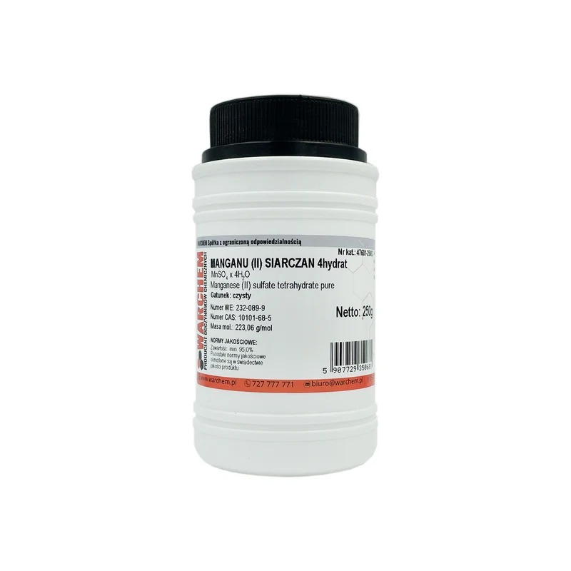 MANGAN (II) SULPHAT 4-Hydrat - rein 250g WARCHEM