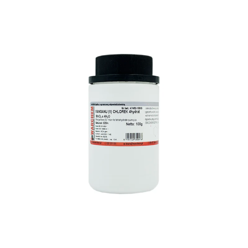 MANGAN (II) CHLORID 4-Hydrat - CZDA 100g WARCHEM