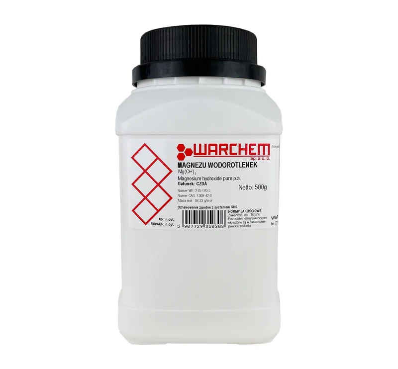 MAGNESIUMHYDOTOXID - CZDA 500g WARCHEM