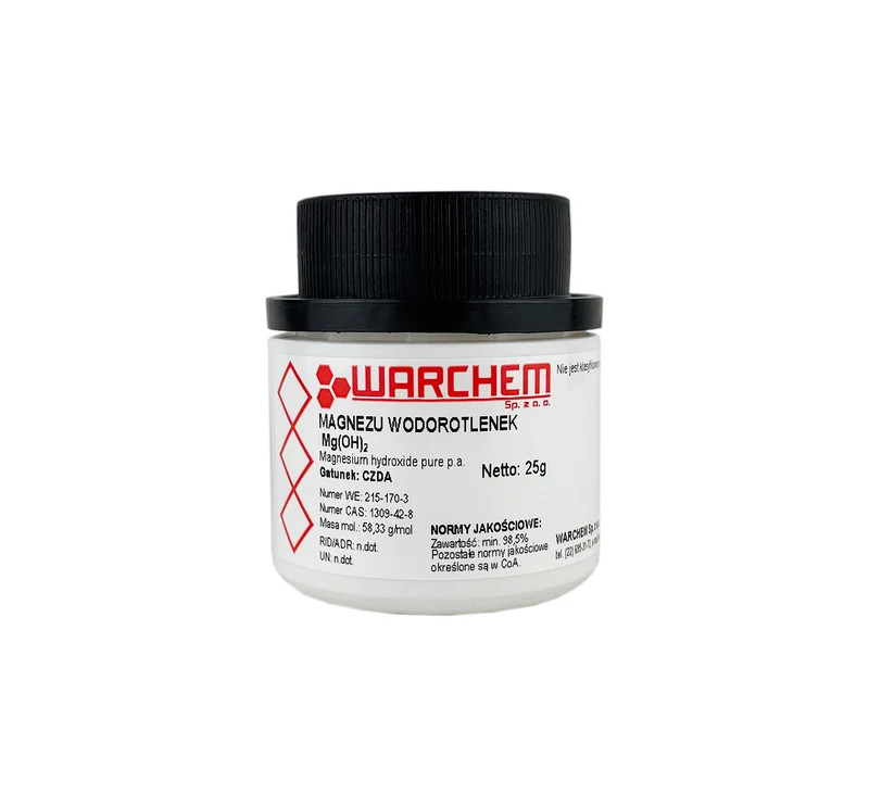 MAGNESIUM HYDROXID - CZDA 25g WARCHEM