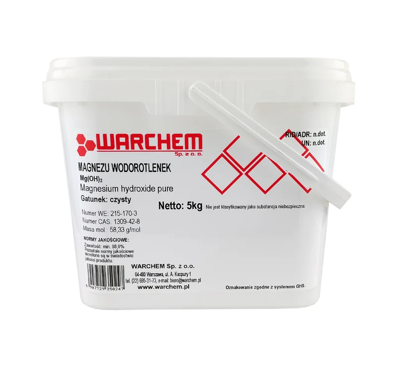 MAGNESIUMHYDOTOXID - rein 5kg WARCHEM