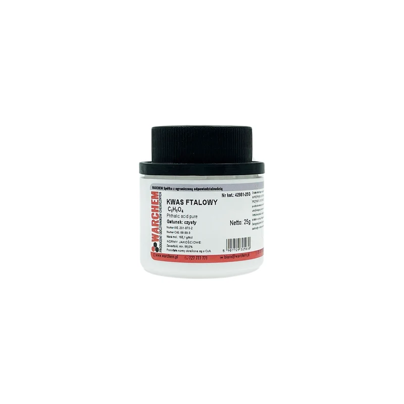 FTALIC ACID - rein 25g WARCHEM