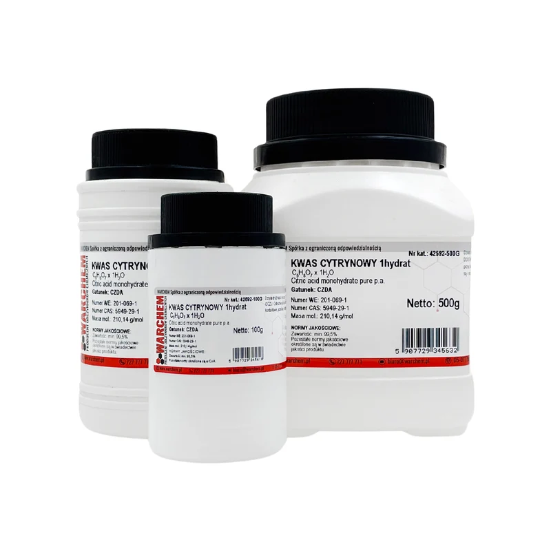 ZITRISCHE SAUERSTOFFE 1hydrat - CZDA 250g WARCHEM