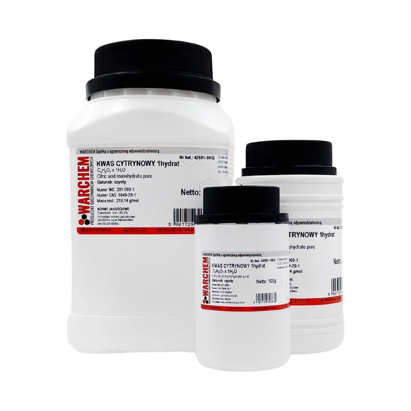 CITRIC ACID 1hydrate - rein 5kg WARCHEM