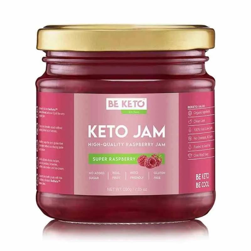 BeKeto Keto Super Confiture de Framboises 200g