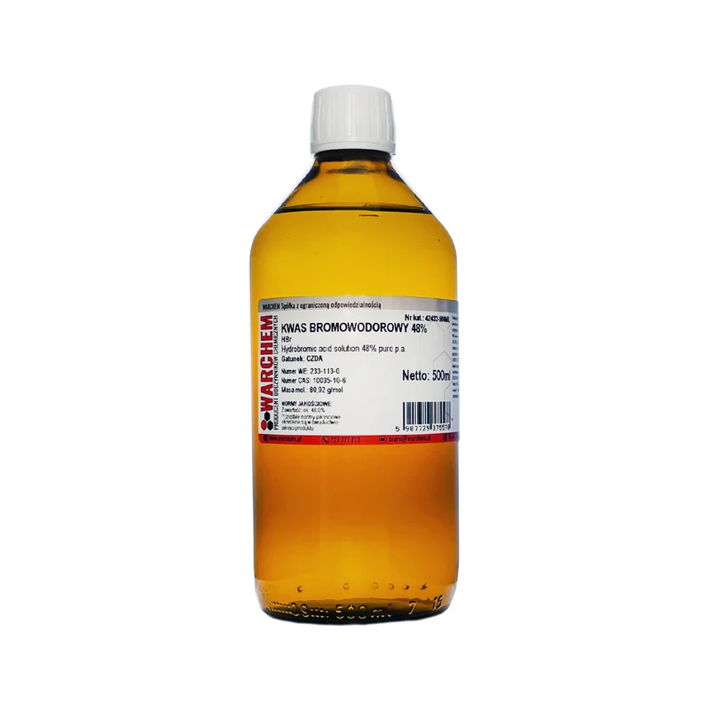 WASSERSTOFFSÄURE 48%ige Lösung - CZDA 500ml WARCHEM