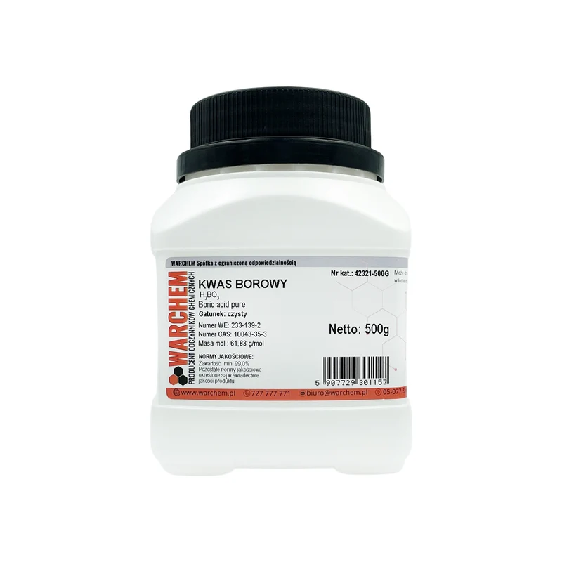 Borsäure - rein 500g WARCHEM