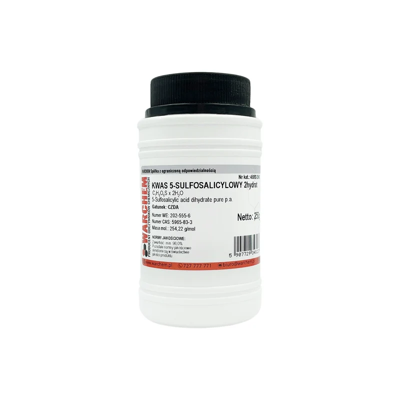 5-SULPHOSALISCHE SÄURE 2-Hydrat - CZDA 250g WARCHEM