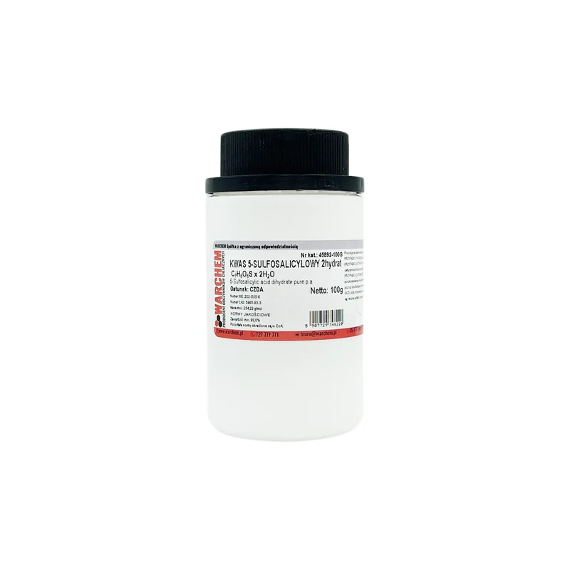 5-SULPHOSALISCHE SÄURE 2-Hydrat - CZDA 100g WARCHEM