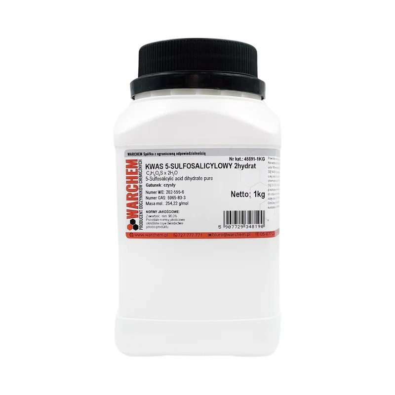 5-SULPHOSALISCHE SAUERSTOFFSÄURE 2-Hydrat - rein 1kg WARCHEM