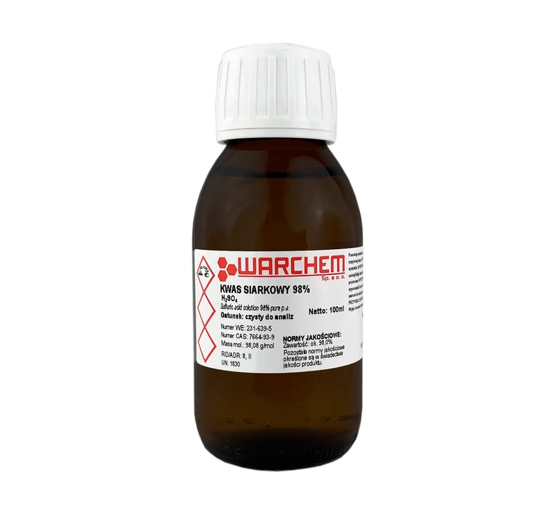 SCHWEFELSÄURE 98% - CZDA 100ml WARCHEM