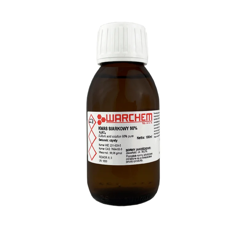SCHWEFELSÄURE 98% - rein 100ml WARCHEM