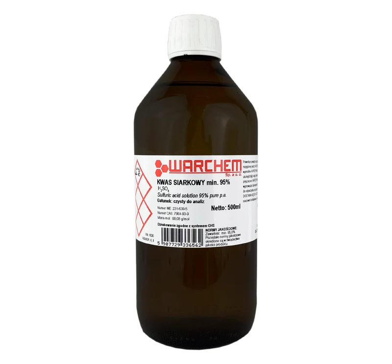 SCHWEFELSÄURE 95% - CZDA 500ml WARCHEM