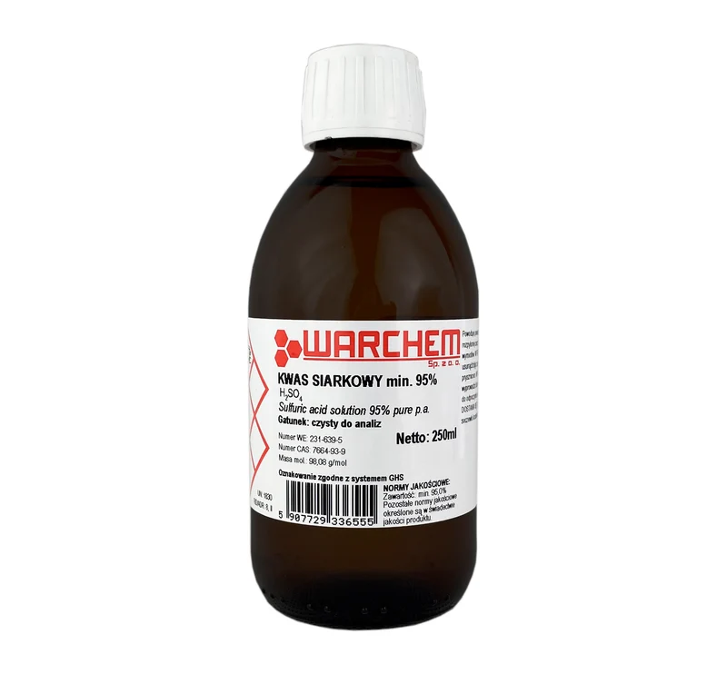 SCHWEFELSÄURE 95% - CZDA 250ml WARCHEM