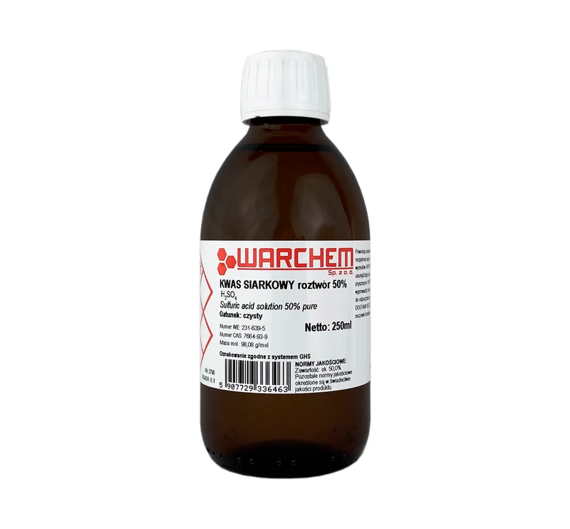 SCHWEFELSÄURE 50% - rein 250ml WARCHEM
