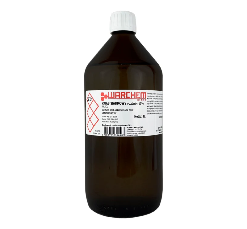 SCHWEFELSÄURE 50% - rein 1L WARCHEM
