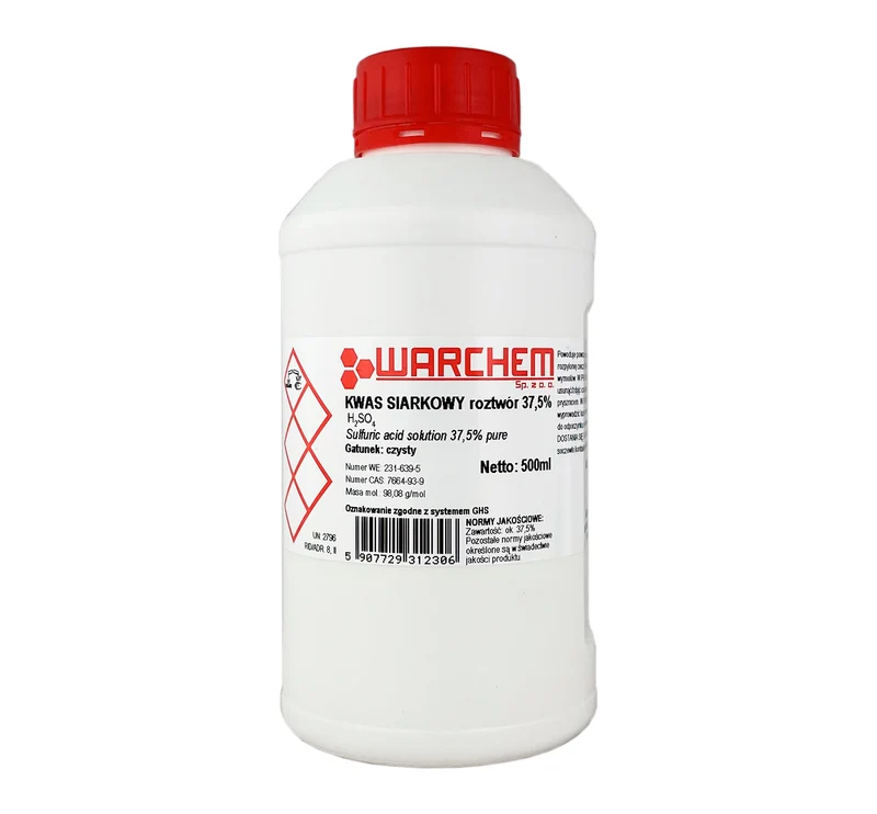 SCHWEFELSÄURE 37,5% - rein 500ml WARCHEM