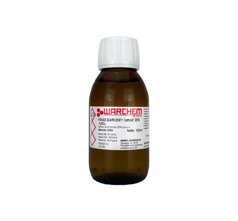 SCHWEFELSÄURE 20% - CZDA 100ml WARCHEM