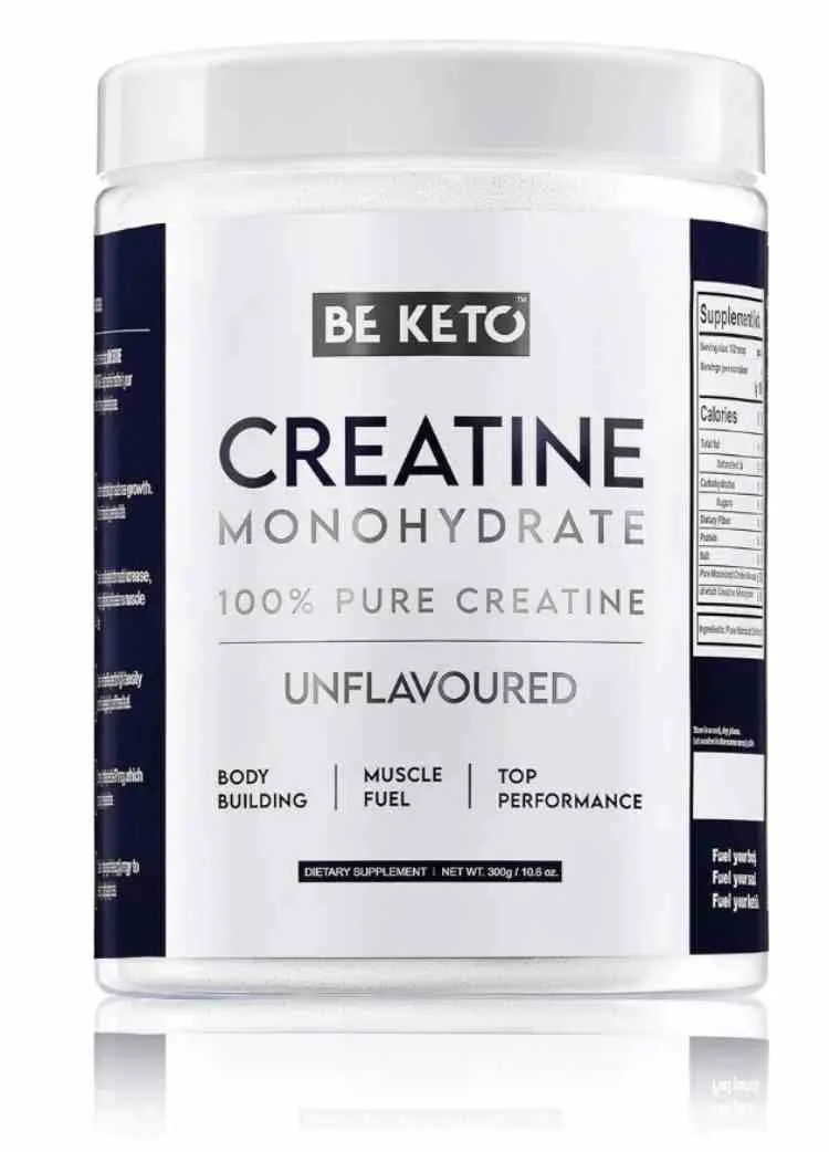 BeKeto 100% Créatine Monohydrate 300g