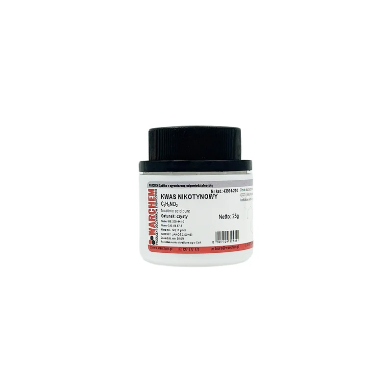 NICOTINIC ACID - rein 25g WARCHEM