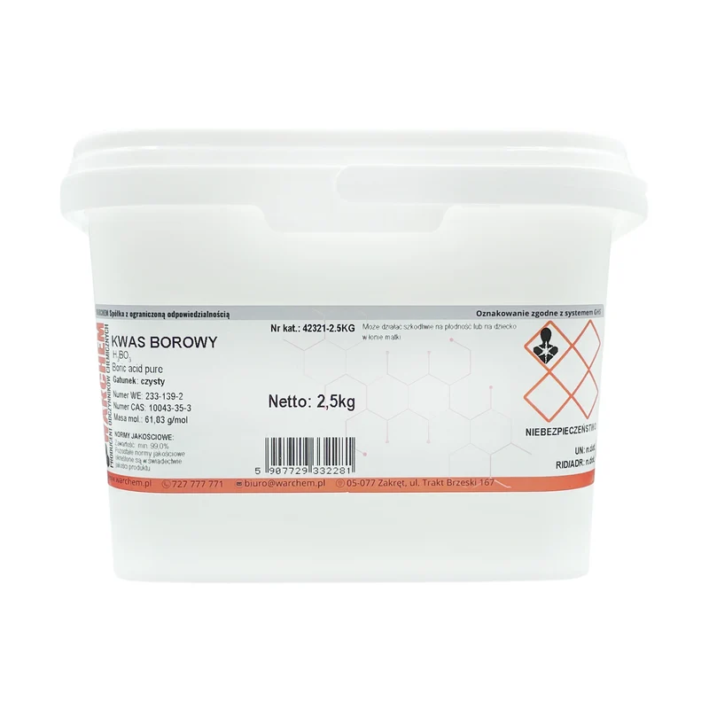 BORSÄURE - REINIGUNG 2,5kg WARCHEM