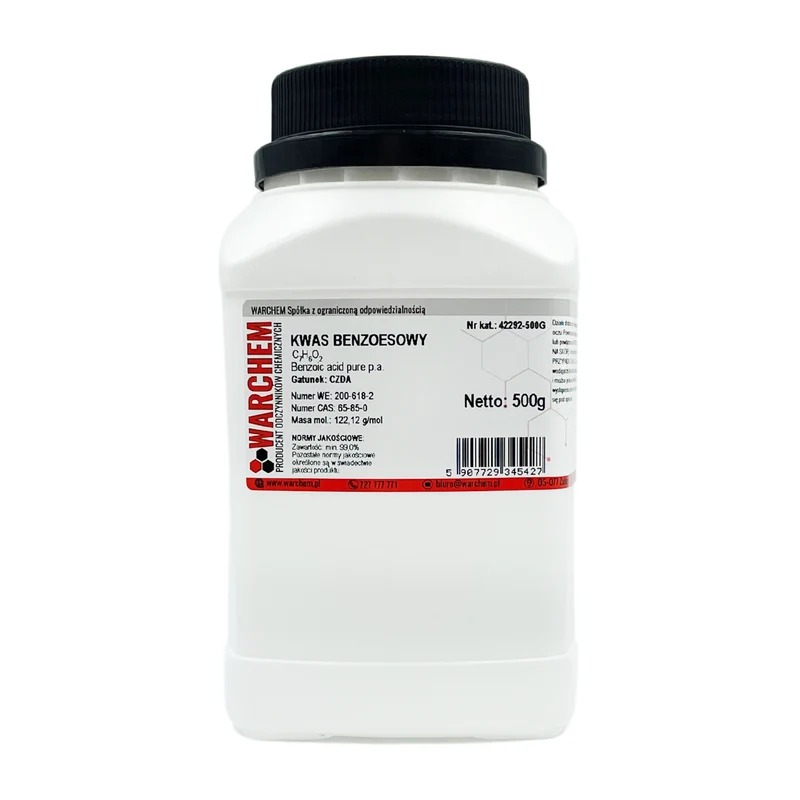 BENZOESISCHE SAUERSTOFFE - CZDA 500g WARCHEM