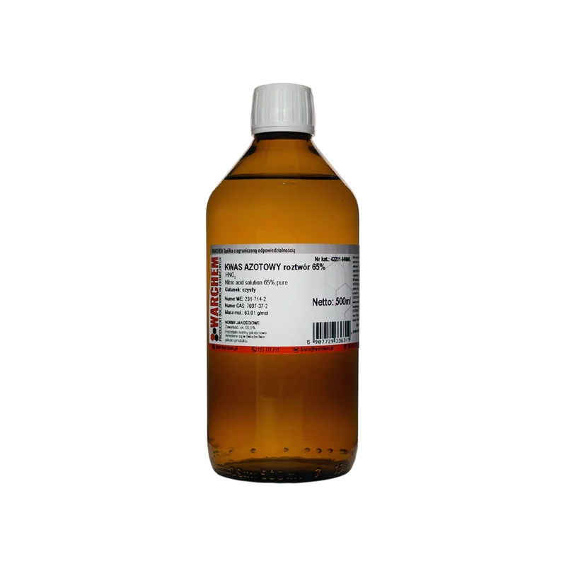 AZOTISCHE SÄURE 65%ige Lösung - rein 500ml WARCHEM
